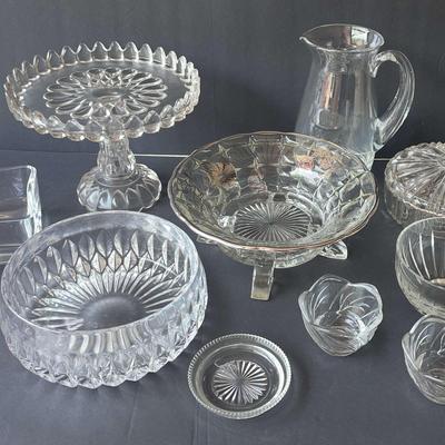 Simple Assorted Glassware & Crystal