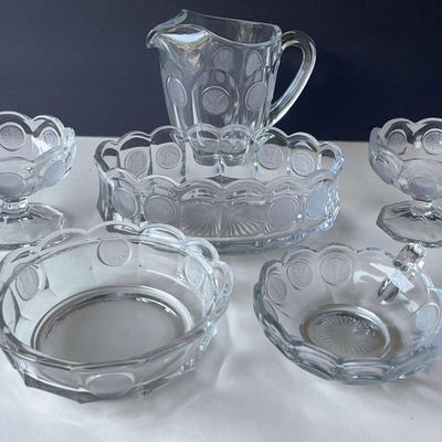 Coin Themed Decorative Glassware