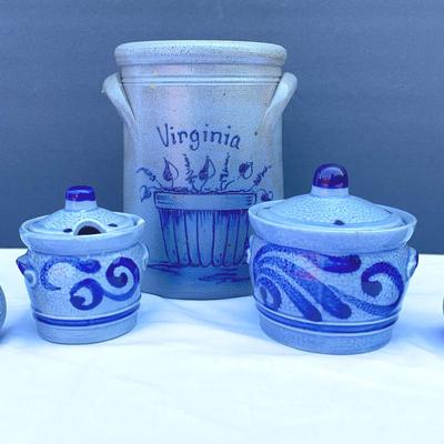 Five Pieces of Crockery