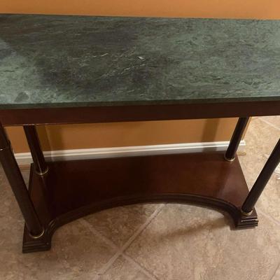 Foyer Table Marble Top
