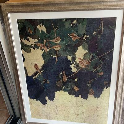 Flora And Fauna Framed Print 