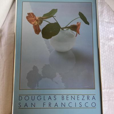 Framed Lily Flower Print