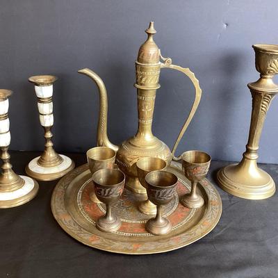 Collection Of Brass Decor