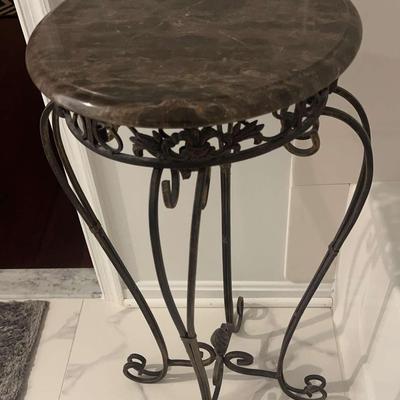 Marble Plant Stand