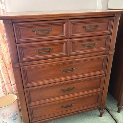 White of Mebane Italian Mediterranean Style Chest of Drawers 