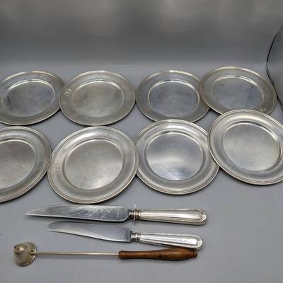 Sterling Silver Dessert Plates And More