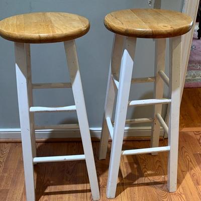 Two Bar Stools 
