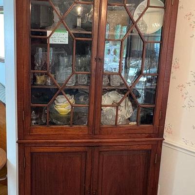 Vintage Corner Cabinet