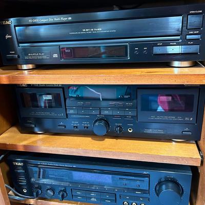 Teac Stereo Receiver - Double Cassette Deck - Compact Disc Multi Player 
