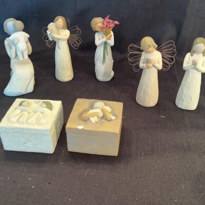 Willow Tree Figurines (9) 