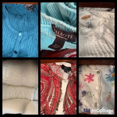 Assortment Of Ladies Sweaters & Night Wear