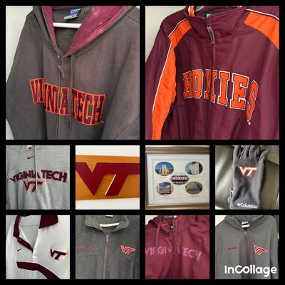 Virginia Tech Hokies Jackets, Sweatshirts, Art