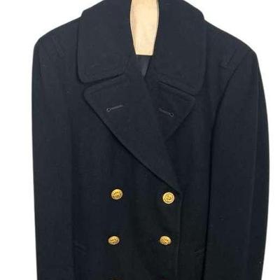 Navy Pee Coat 