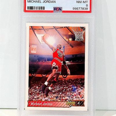 1992 Upper Deck Michael Jordan #23 – PSA 8 NM-MT