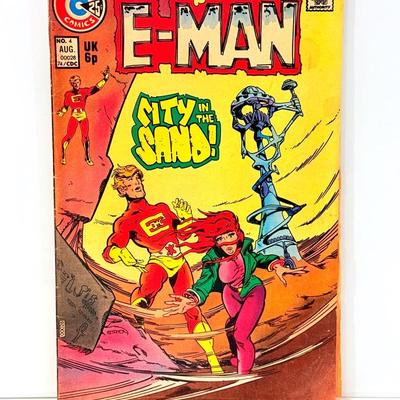 E-Man #4 – Charlton Comics (August 1974 UK Edition 