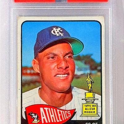 1965 Topps Bert Campaneris All-Star Rookie - PSA 2