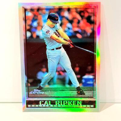 1998 TOPPS CHROME REFRACTOR #320 CAL RIPKEN JR. 
