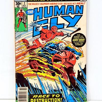 1977 Marvel The Human Fly #2 – Ghost Rider Team-Up!