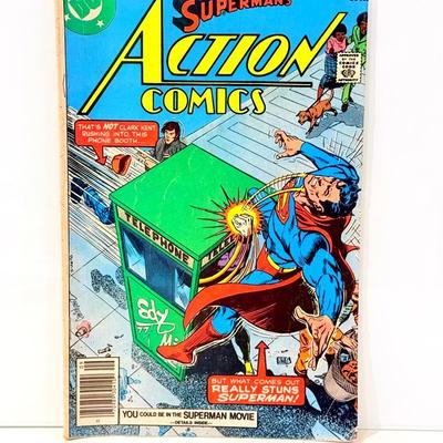 1977 Action Comics #475 – Superman Bronze Age Issue