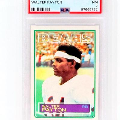 1983 Topps Walter Payton #36 PSA 7 NM