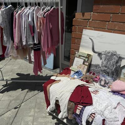 Baby, kids clothing and shoes 