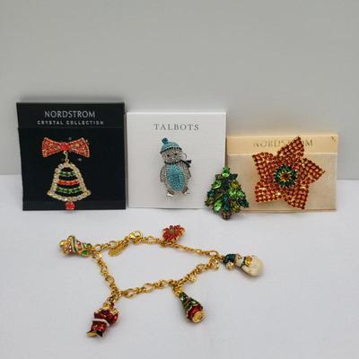 80 vintageholidayelegancenordstromtalbotscradkojewelry