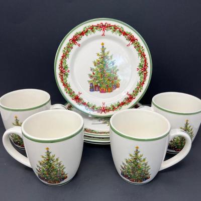 20 radkoholidaycelebrationsluncheonplatesandmugs