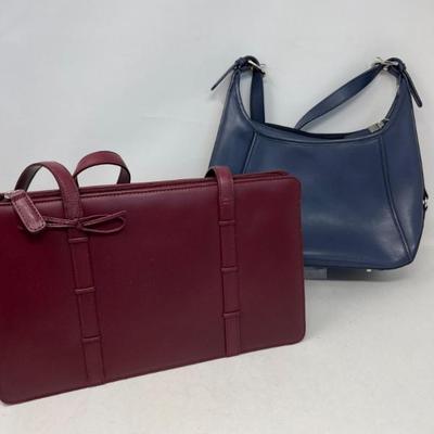 78 twovintagetalbotsgenuineleatherhandbags