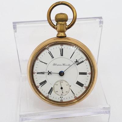 Hampden Pocketwatch with Precision Movement