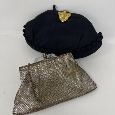 18 twovintagemidcenturyeveningpurses