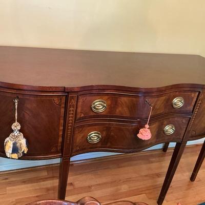 Council Inlaid Cherry Sideboard 