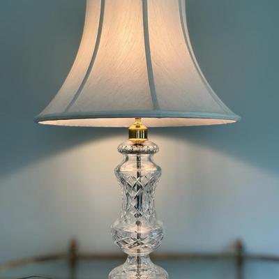 Waterford Crystal Lamp 