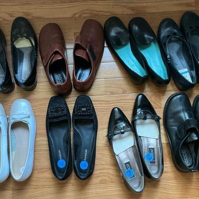Womens size 7 Shoes incl. Ecco, Enzo Angiolini, & More