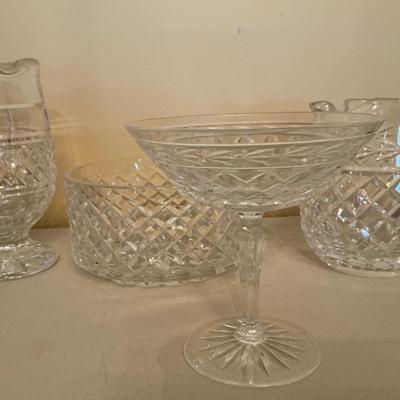 Waterford And Ragaska Crystal Items 