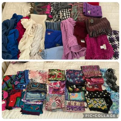 Scarves & Shawls - Italian Silk, Nordstrom, Royal Doulton, English Wool, & More