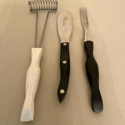 Cutco Spreader, Fork, And Whisk 