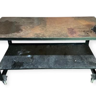 Rolling Metal Work Bench & Vise 