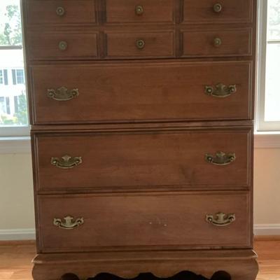 4 Drawer Wood Dresser