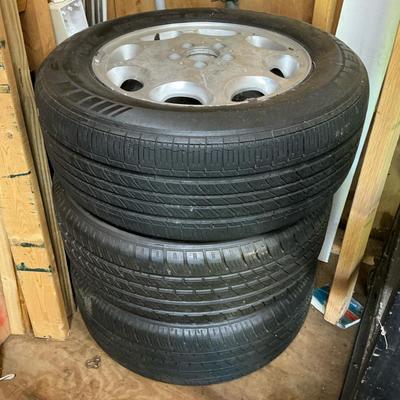 Three Michelin 235 / 60 R 16 Tires 