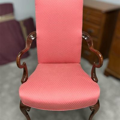 Wood Framed Upholstered Chair 