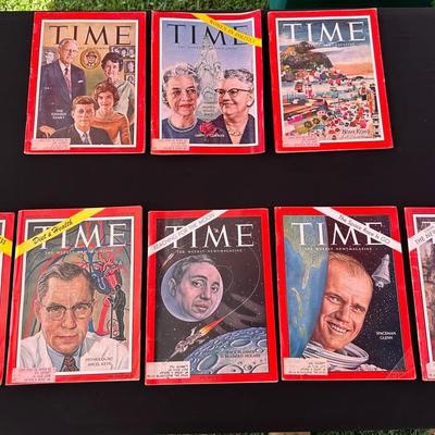 Collectible Time Magazine Lot (1960–1978) – Historic News & Iconic Covers