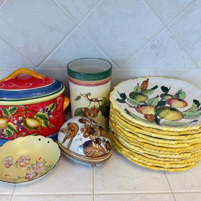 French Country Kitchen Dishes