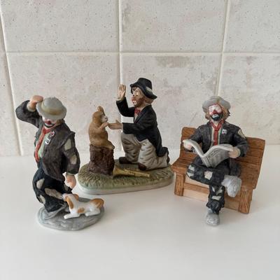 Porcelain Clowns