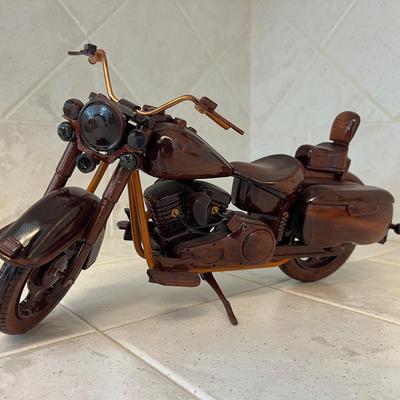 Wooden Motorcycle