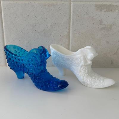 Fenton Glass Shoes