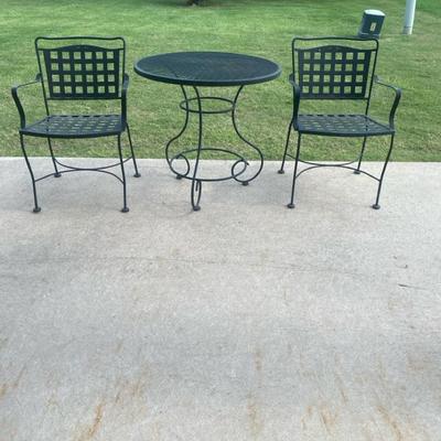 Metal Table And Chairs