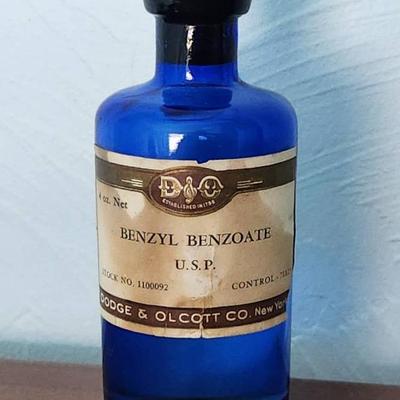Cobalt Blue Bottle