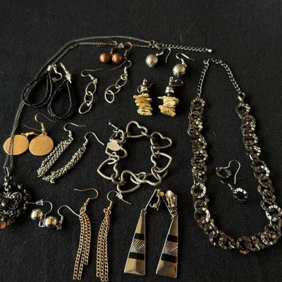 Black, Silver, And Gold Costume 