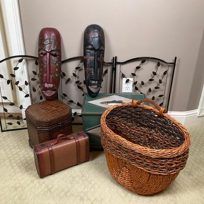 Decorative Home Accents and Baskets