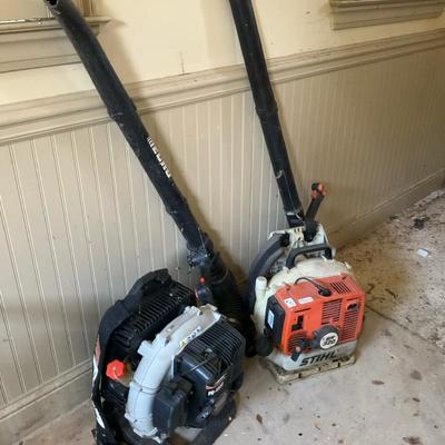 Echo and Stihl Backpack Leaf Blowers